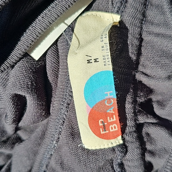 163 FREE PEOPLE Essential Tank Midi Black Dress - Picture 6 of 8